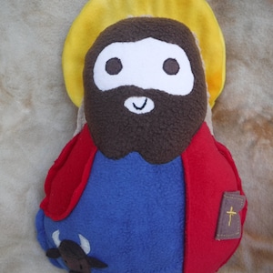 Saint Doll St. Luke Soft Catholic  Toy