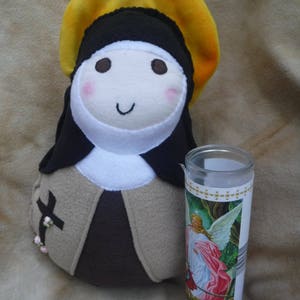 Saint Doll St. Therese Soft Stuffed Fleece Toy image 7