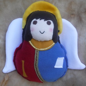Soft Saint  Gabriel  the Archangel Custom Angel Doll