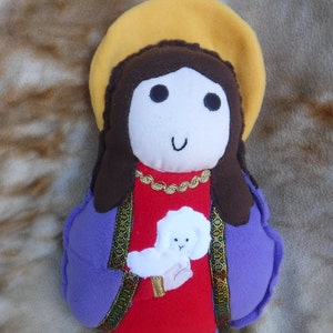 Saint Softie Doll Agnes Catholic Plushie