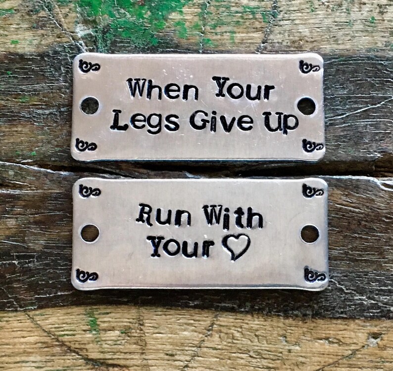 Personalized Shoe Tags. Running. Gift for Runner. Marathon Etsy