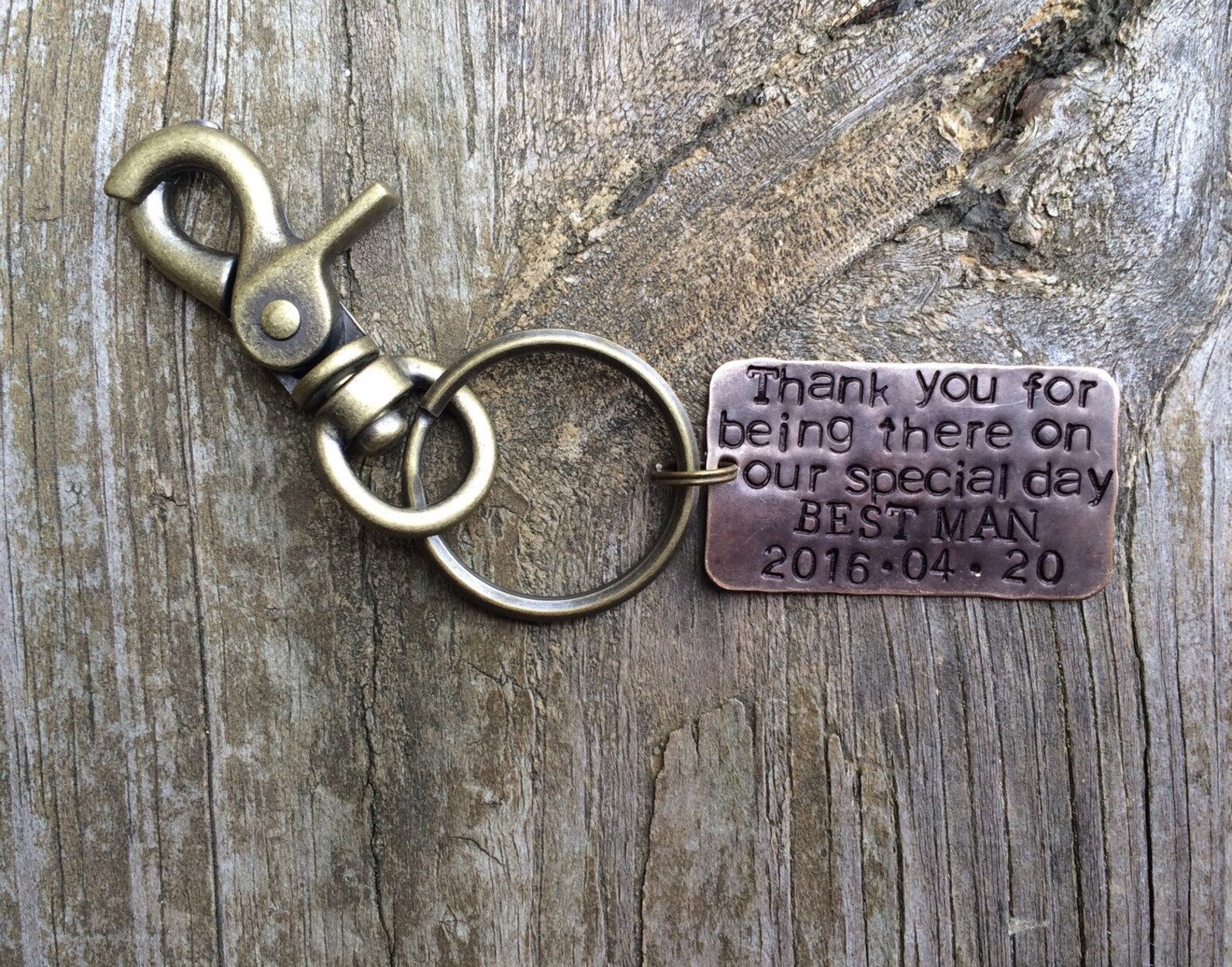 Best Man Key Chain. Gift for Best Man. Grooms Best Friend. Etsy