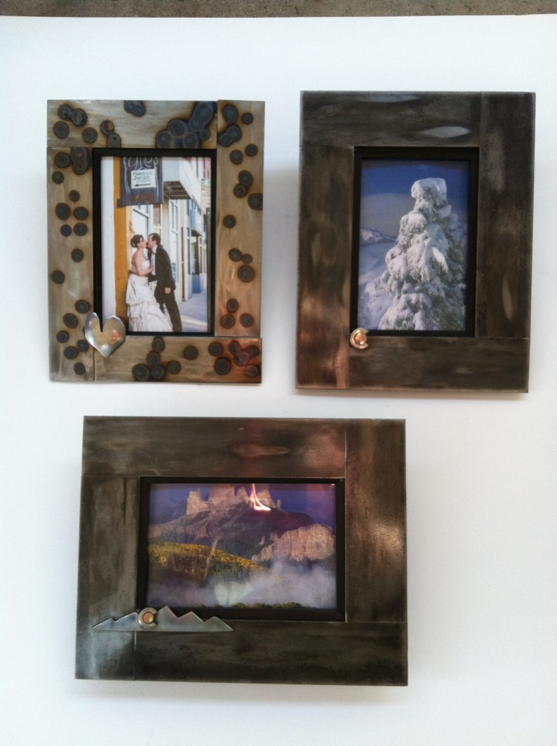 Colorado Heart Mountain Picture Frame 8x10