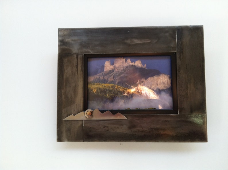 Colorado Heart Mountain Picture Frame 8x10