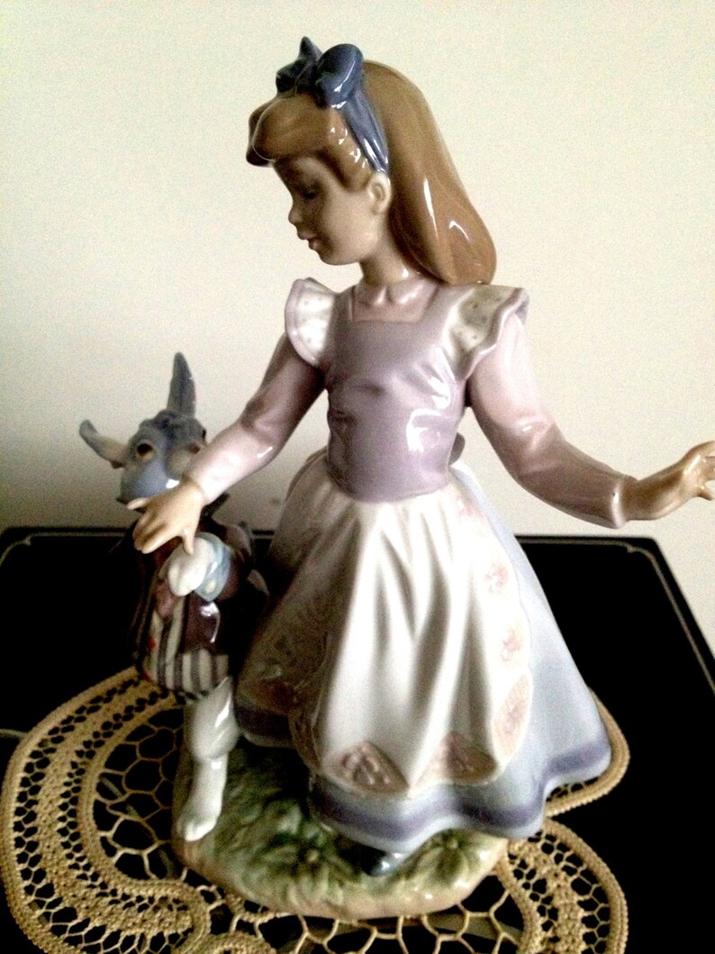 Lladro Alice in Wonderland Mint With Box Etsy