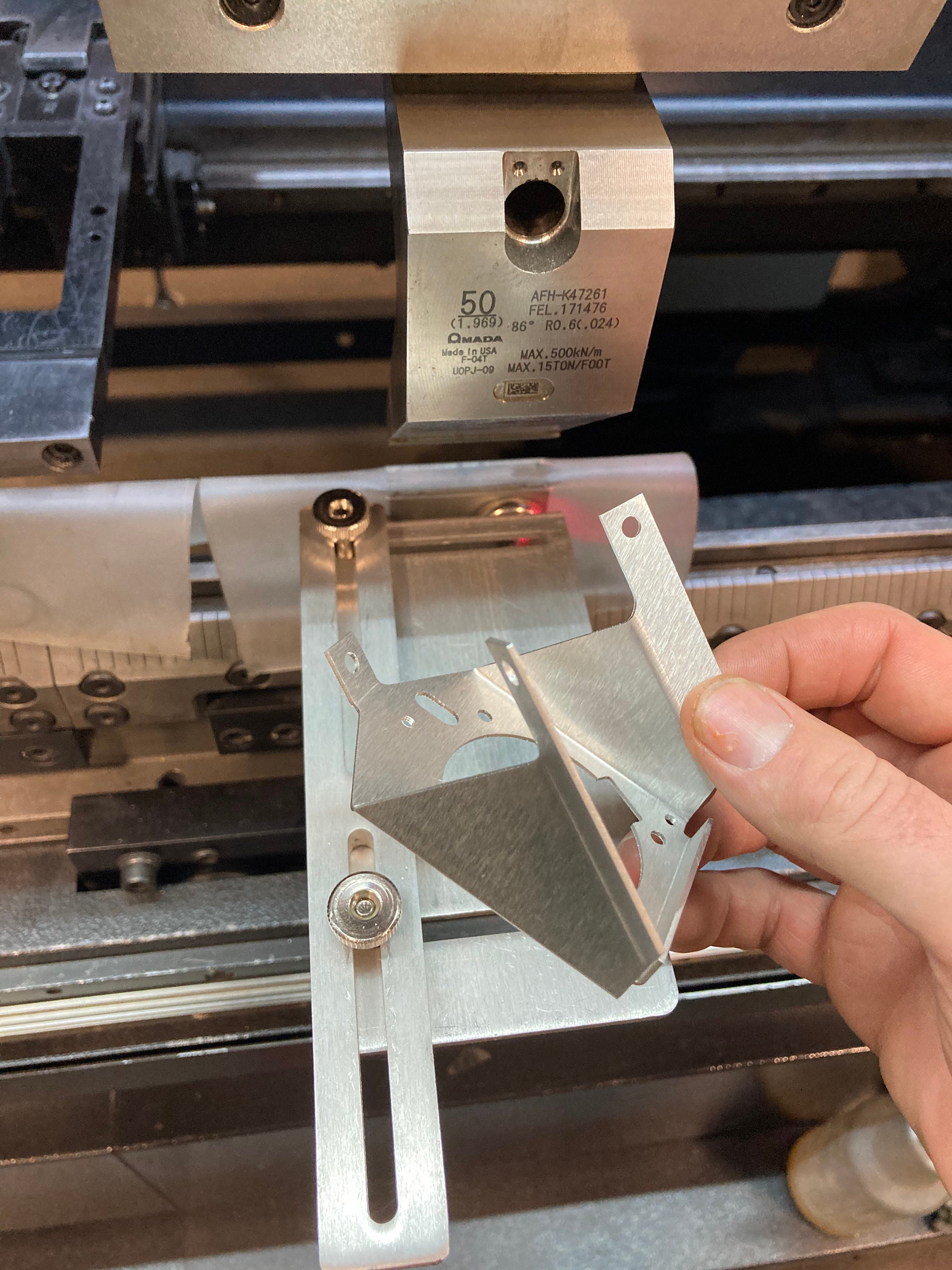 Press Brake Side Gauge/squaring Arm Etsy