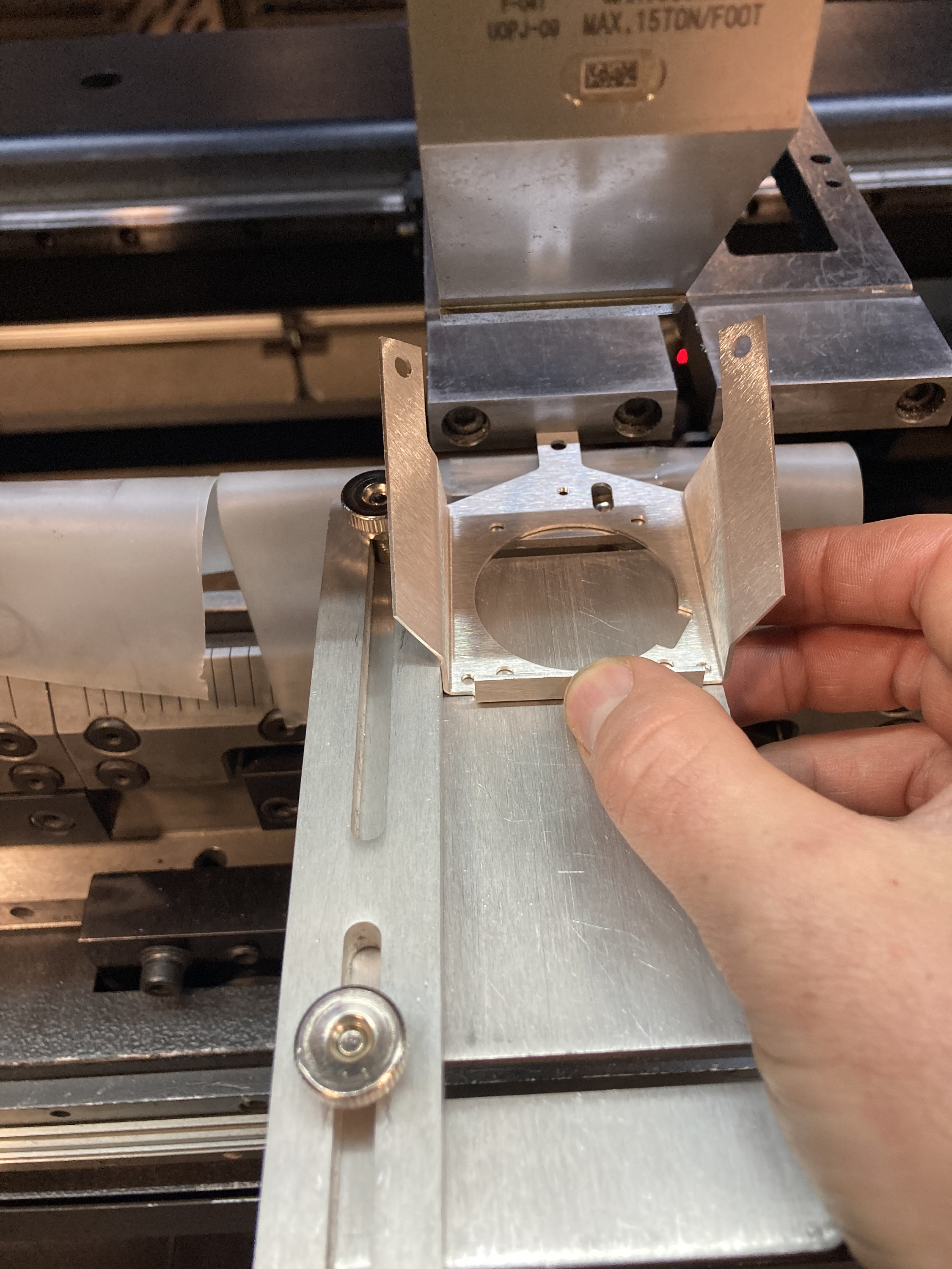 Press Brake Side Gauge/squaring Arm Etsy