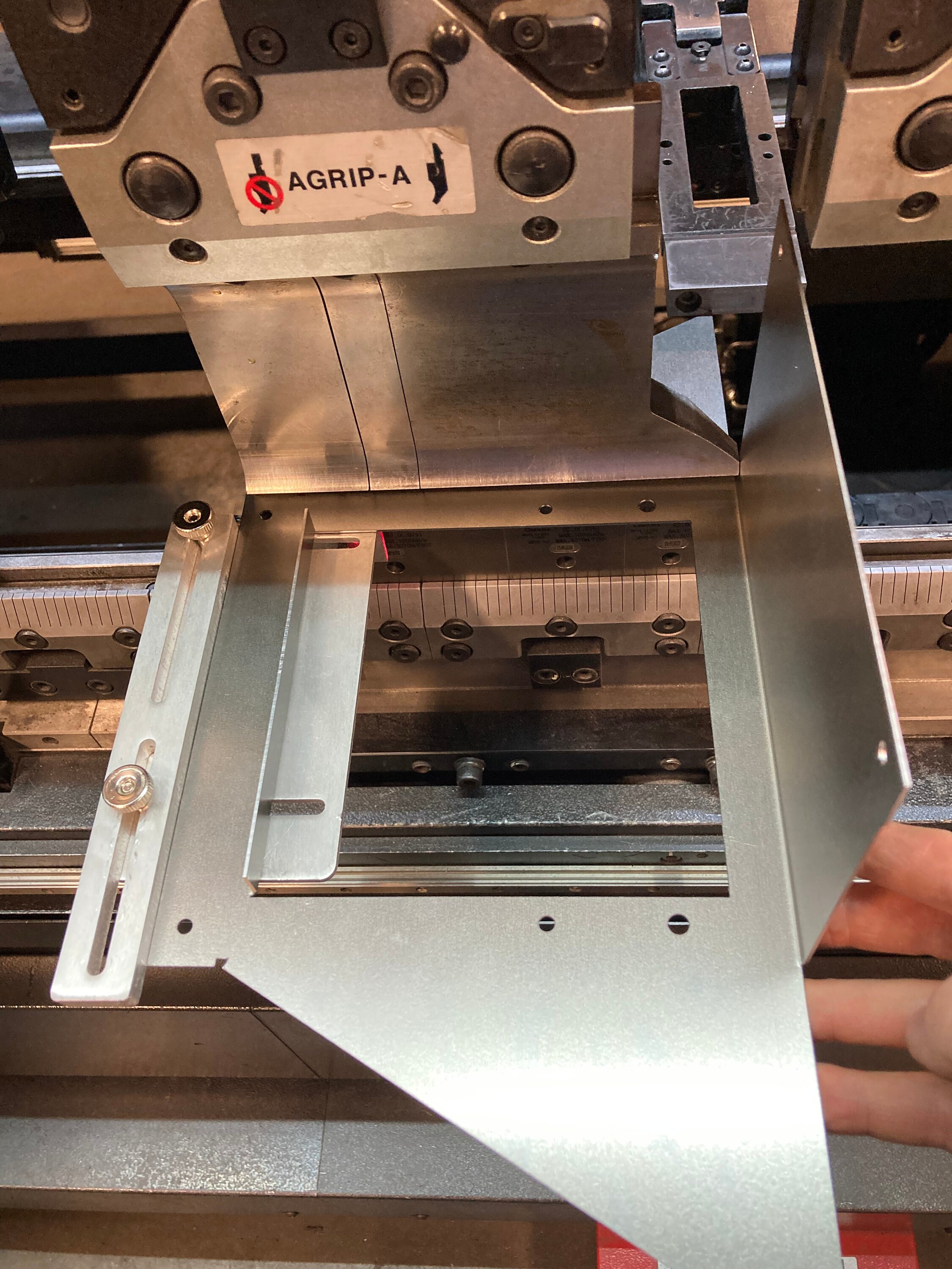 Press Brake Side Gauge/squaring Arm Etsy