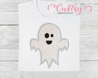 Motifs appliqués fantômes / Fichier de broderie fantôme / Motif de broderie Halloween / Motif appliqué d'Halloween pour enfants / Appliqué à la machine