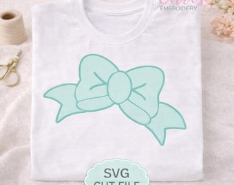 Bow SVG file, Bow svg cut file, Bow for Silhouette, Bow for Cricut, Bow svg template, Bow svg pattern, Bow svg design, svg files for girls