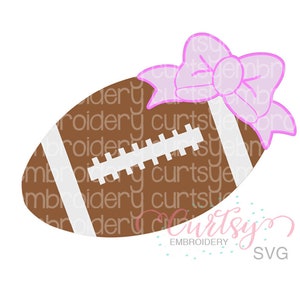 Arquivo SVG de futebol com arco / arquivo de corte de futebol com arco / clipart de futebol / futebol para Cricut / futebol para meninas para silhueta