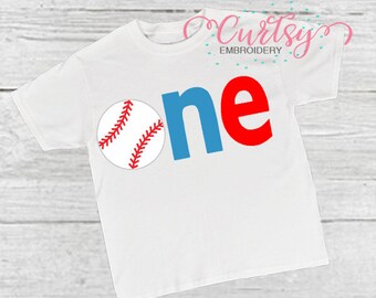 1st Birthday Baseball SVG / Baseball svgs / Sports svg / Birthday svg / First Birthday SVG / svg Cutting File / One Baseball SVG File