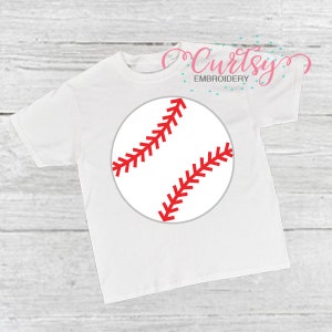 Baseball Ball SVG, Baseball Cricut & Silhouette, Baseball Shirt SVG, Baseball Png, Baseball Silhouette Datei, Baseball Cricut Datei