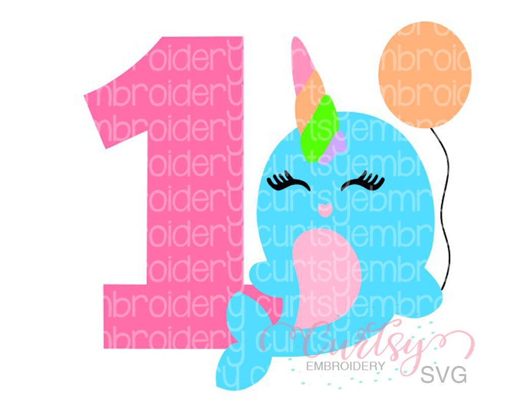 Download Narwhal Svg Birthday Narwhal Svg Narwhal Birthday Svg Etsy