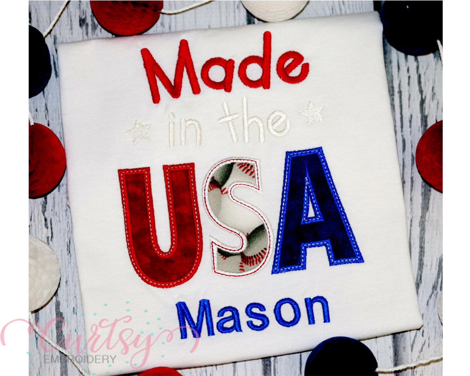 dog 4th of july machine embroidery designs