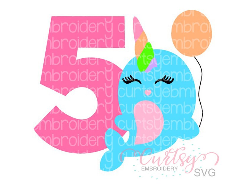 Free Free Narwhal Birthday Svg 460 SVG PNG EPS DXF File