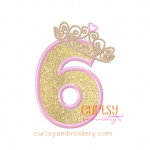 Tiara Embroidery Design, Crown Applique Design, Birthday Applique