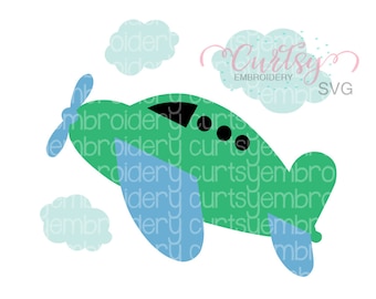 Airplane SVG File / Plane svg / svg files for Circut / svg files for Silhouette / svg files for boys / svg file for children / svg Airplane