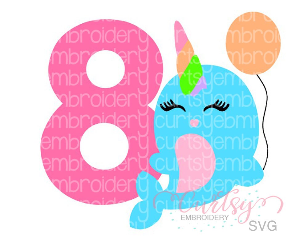Download Narwhal svg / Narwhal design file / Cute Narwhal svg / | Etsy