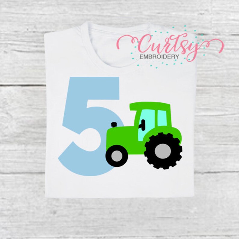Download 5th Birthday Tractor SVG / Tractor svgs / Farm svg / Farm ...