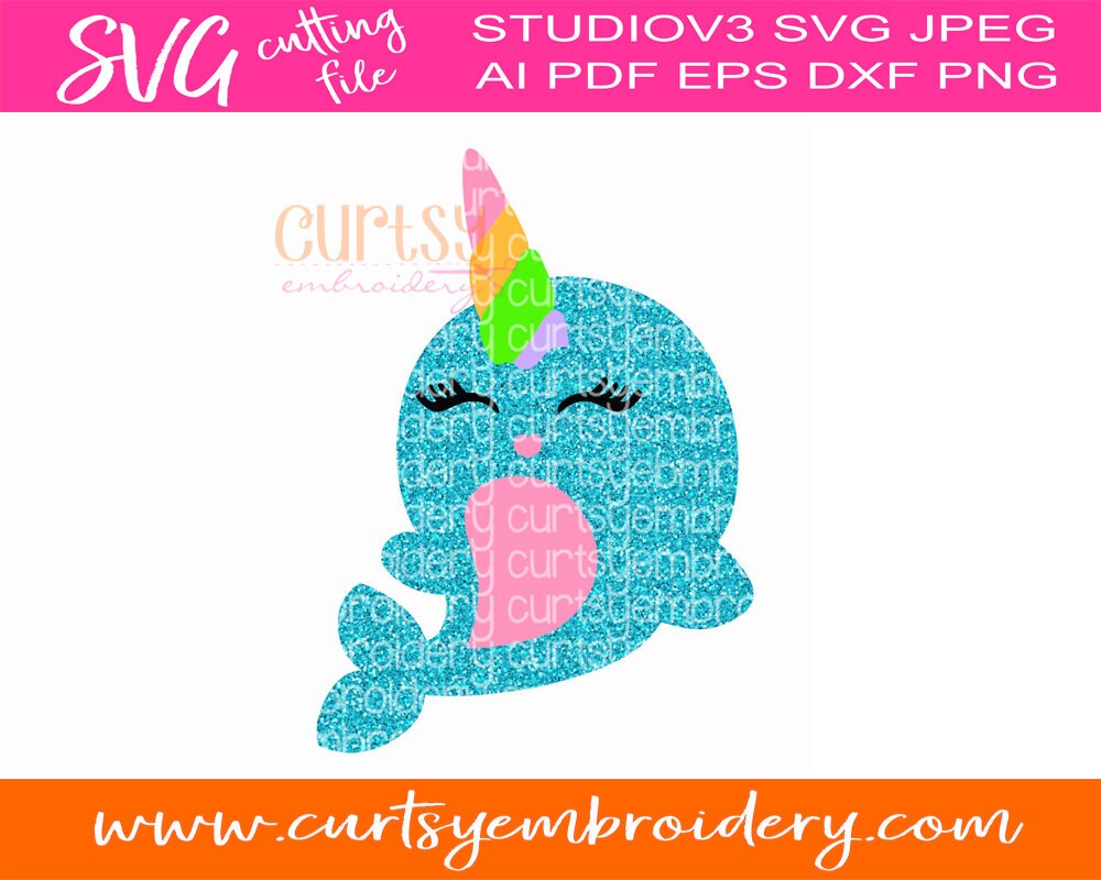 Free Free Narwhal Birthday Svg 460 SVG PNG EPS DXF File