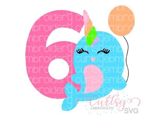 Download Narwhal Svg Birthday Narwhal Svg Narwhal Birthday Svg Etsy
