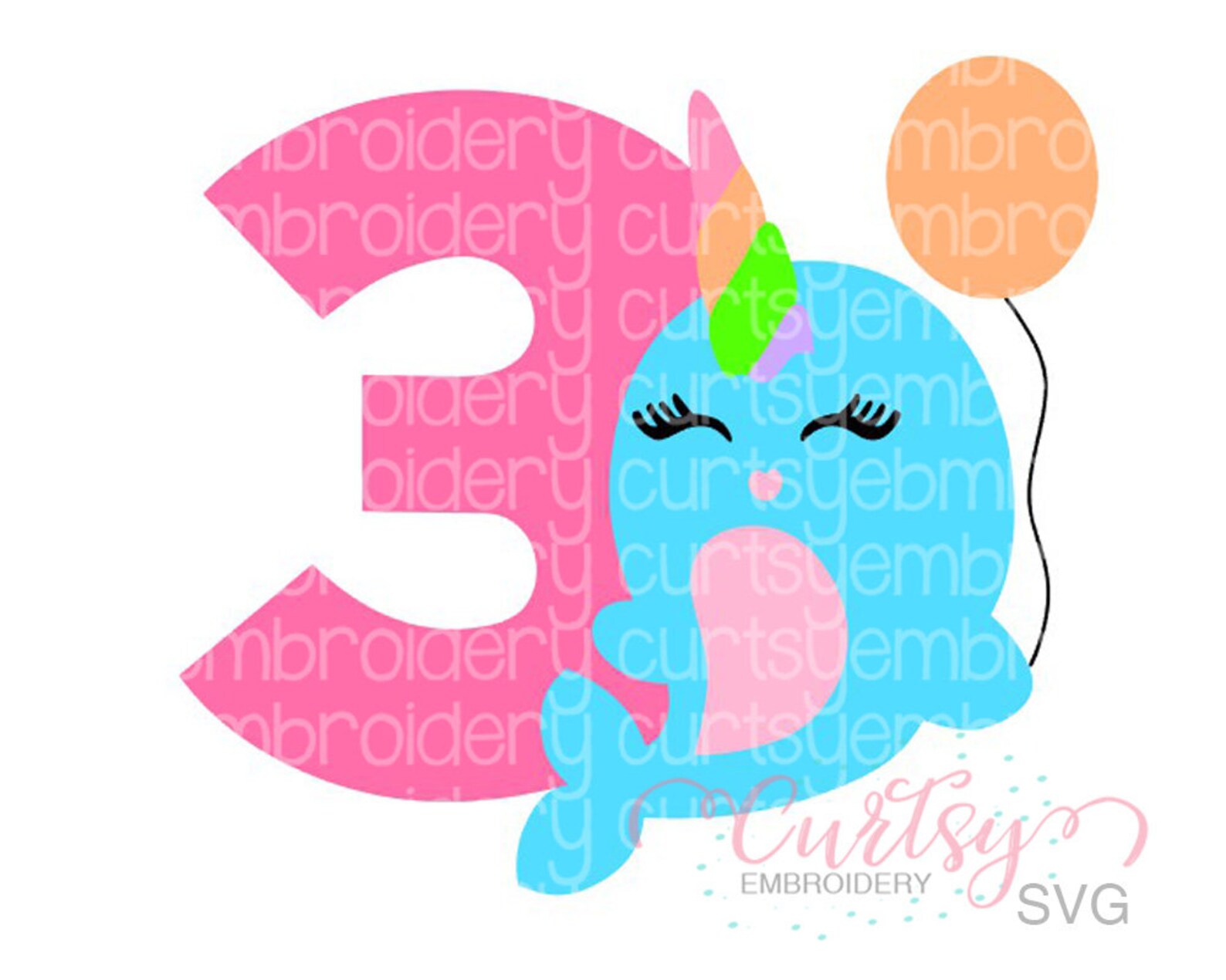 Free Free Narwhal Birthday Svg 24 SVG PNG EPS DXF File
