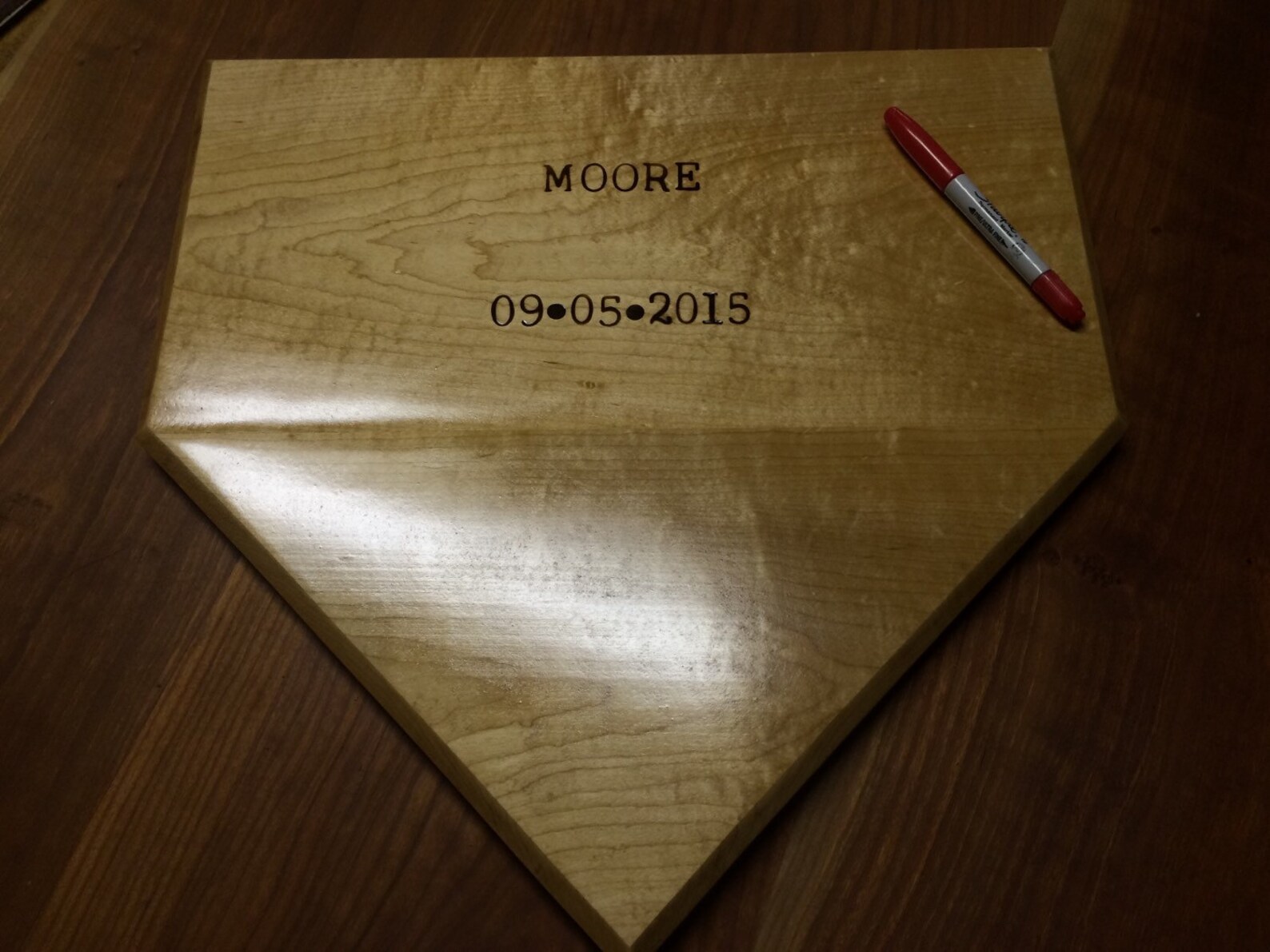 Baseball Homeplate Guestbook/Wedding Gift Etsy