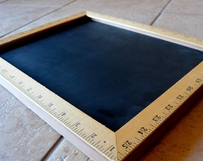 Ruler Frame Chalkboard Etsy