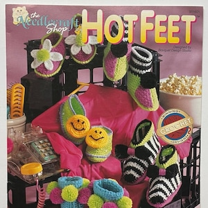 Hot Feet - Crochet Slipper Patterns