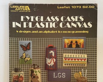 Leisure Arts - Eyeglass Cases in Plastic Canvas, Leaflet 1073