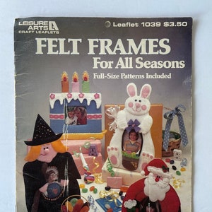 Felt Frames for All Seasons