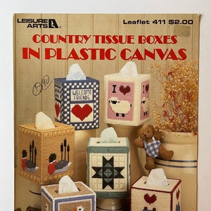 Country Tissue Box Covers