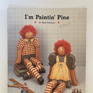 I&#39;m Paintin&#39; Pine Vol. 3 by Carol Ropp Tole - 21 New Patterns Decorative Painting