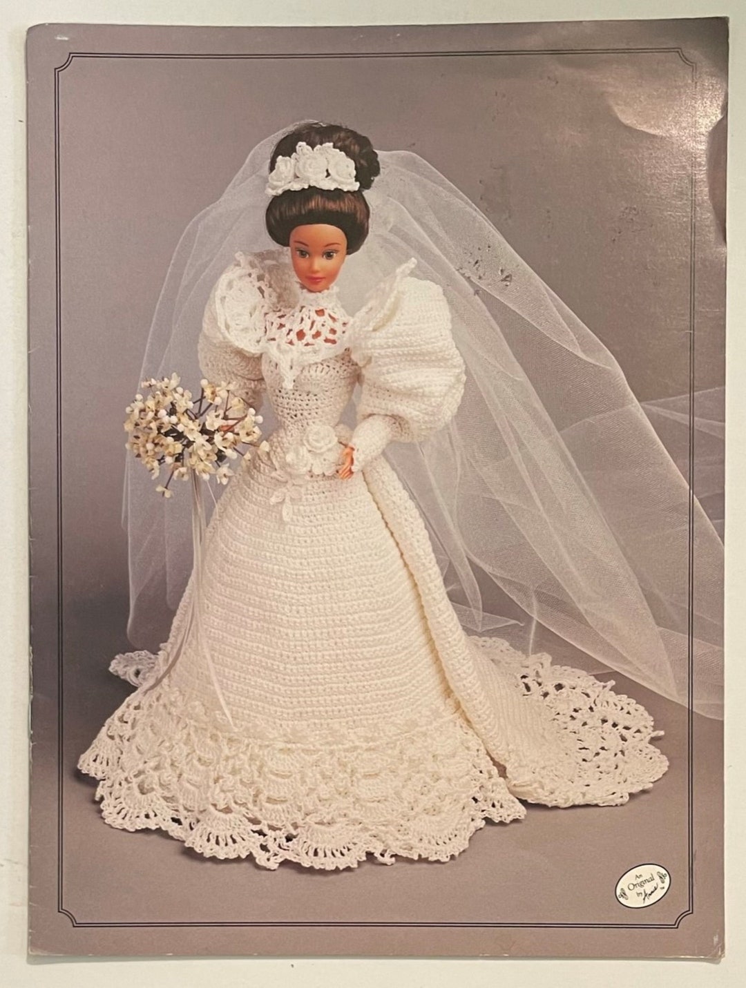 バービー人形のウェディングドレス - かぎ針編みのパターン - Etsy 日本