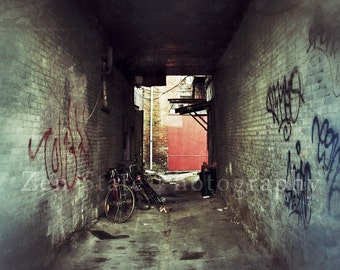 Dark Alleyway Etsy
