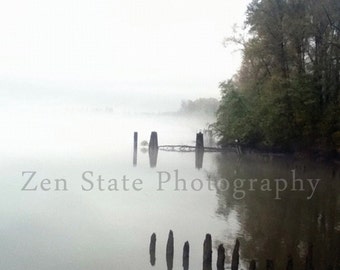 Nature Print. Misty Morning Landscape Print. Nature Photography Print. Photo Print, Framed Photography, or Canvas Print. iPhoneography.