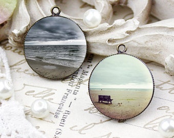 Photo Print Art Necklace. Custom Photography Necklace. Wearable Art Pendant. Picture Necklace. Handmade Pendant. Handmade Jewelry.