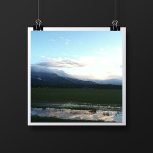 Wetlands Photo Print. Landscape Photography Print. Square Format Photo Print, Framed Print, or Canvas Print. Home Decor. Mobile Photography. image 2