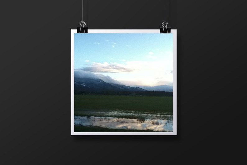 Wetlands Photo Print. Landscape Photography Print. Square Format Photo Print, Framed Print, or Canvas Print. Home Decor. Mobile Photography. image 2