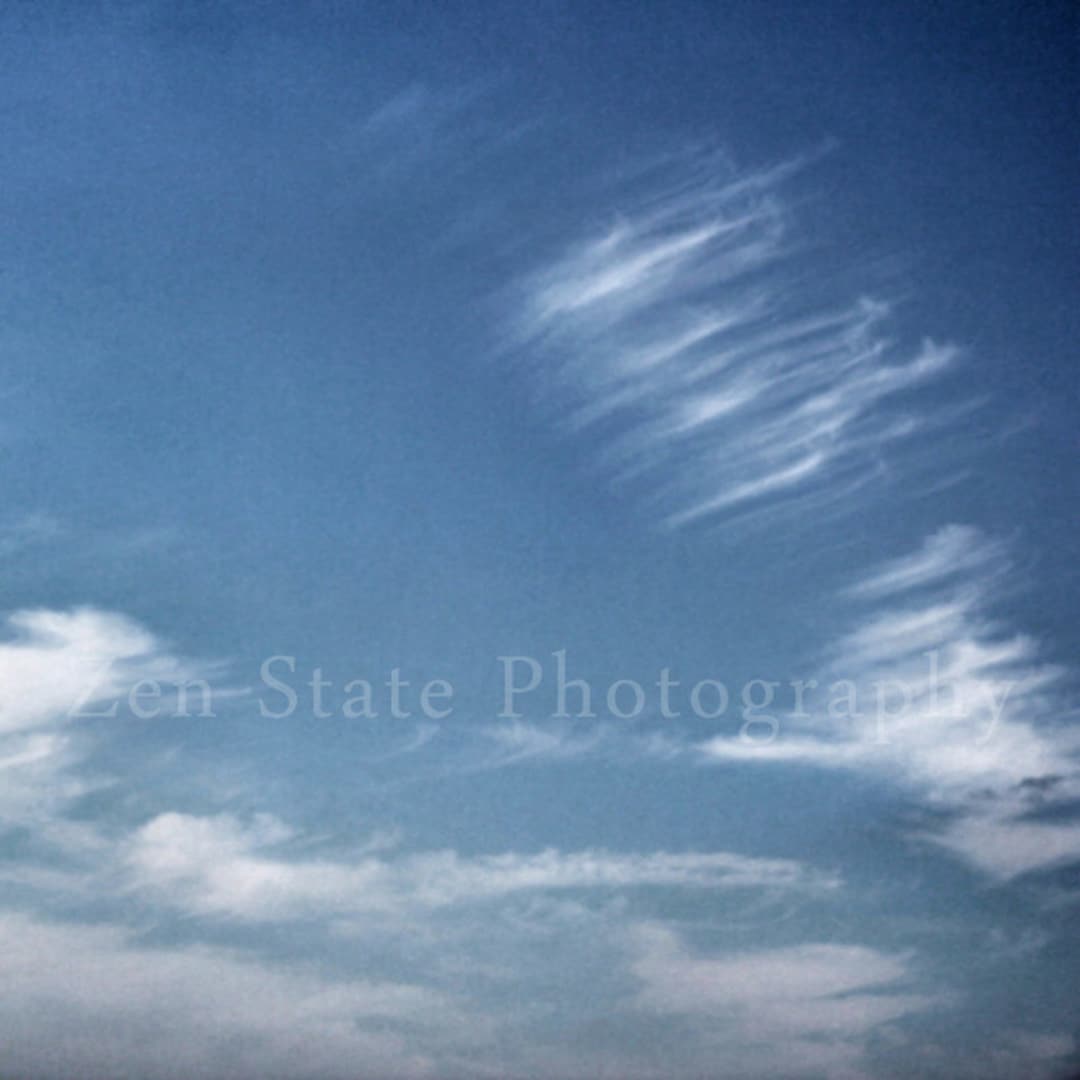 Cloud Photo Print. Cloud Watching Print. Sky Photography Print. Square ...