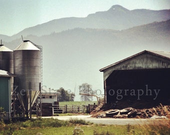 Farm Landscape Print. Farm Life Photo Print. Landscape Photo. Rural America Photography. Photo Print, Framed Print, or Canvas Print.