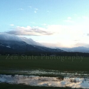 Wetlands Photo Print. Landscape Photography Print. Square Format Photo Print, Framed Print, or Canvas Print. Home Decor. Mobile Photography. image 1