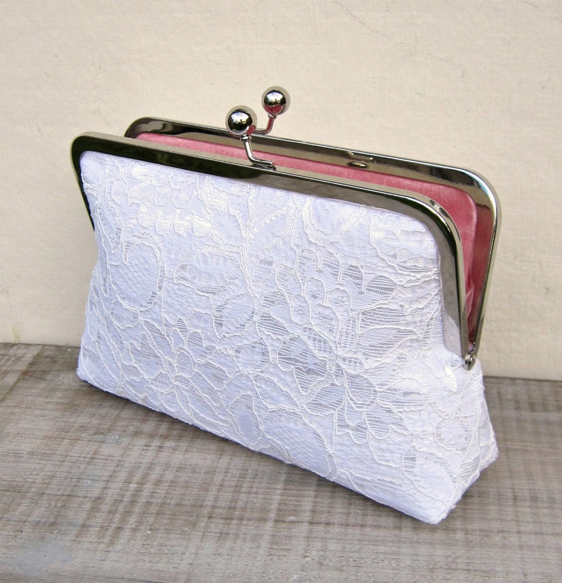 lace clutch bag
