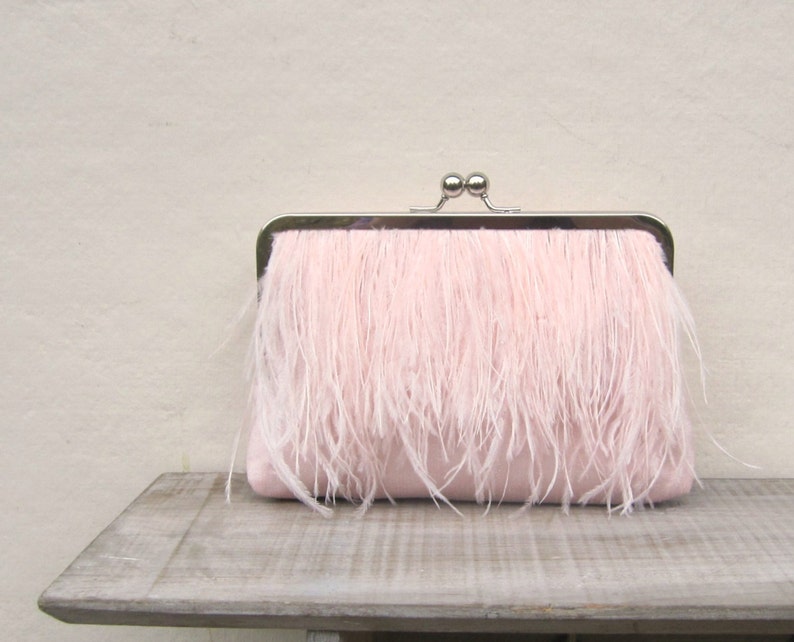 pale pink clutch