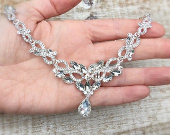 Bridal Necklace - Etsy UK