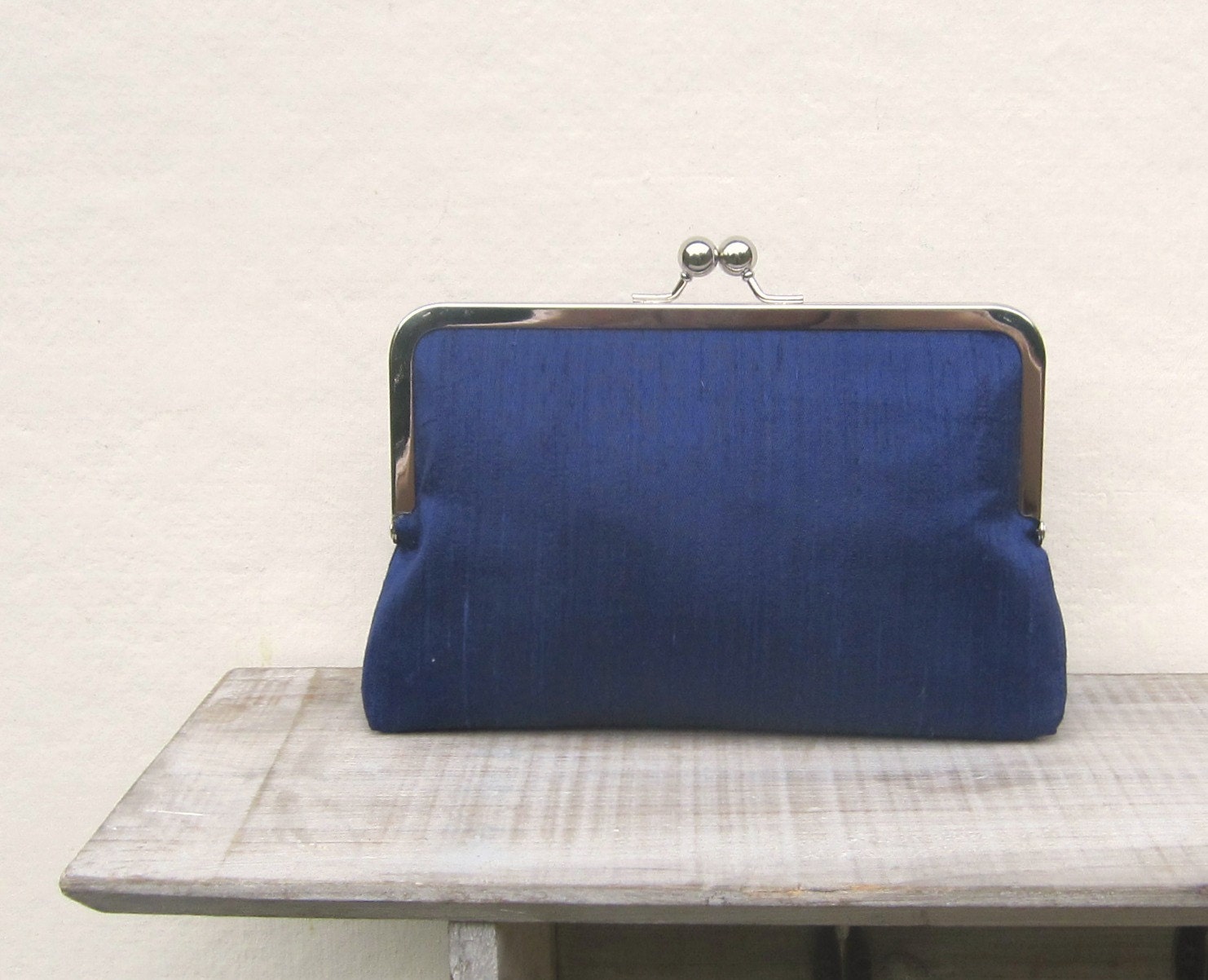 Navy clutch top bags for weddings