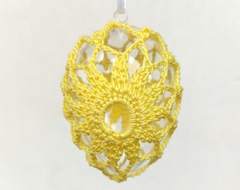 Crocheted Easter egg