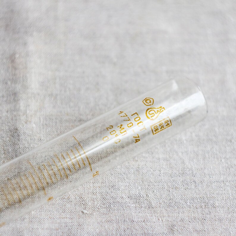 Big Test Tube, Measuring Glass, Transparent Vial, Graduated Tube, Lab