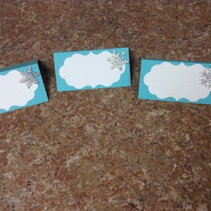 Cartes d'anniversaire La Reine des neiges, nourriture/nom